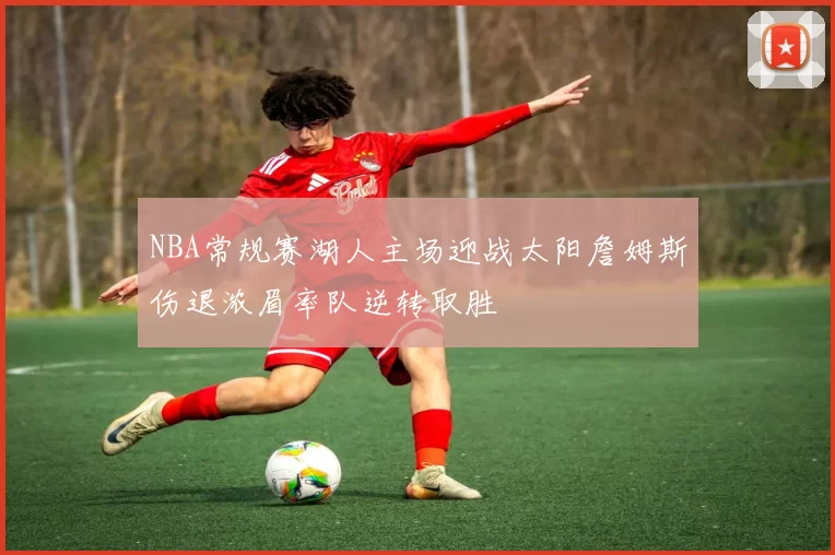 NBA常规赛湖人主场迎战太阳詹姆斯伤退浓眉率队逆转取胜