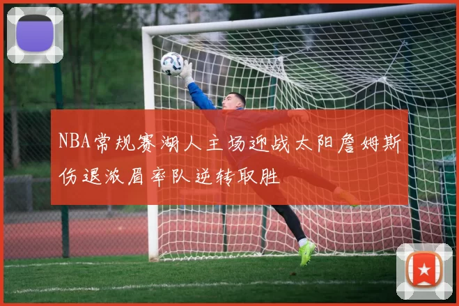 NBA常规赛湖人主场迎战太阳詹姆斯伤退浓眉率队逆转取胜